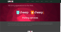 Desktop Screenshot of leaningtech.com