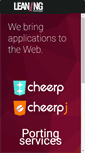 Mobile Screenshot of leaningtech.com